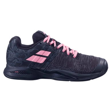 Babolat Propulse Blast Clay Damen Tennisschuhe - Schwarz/Pink Für Sandplätze Mit Michelin-Sohle